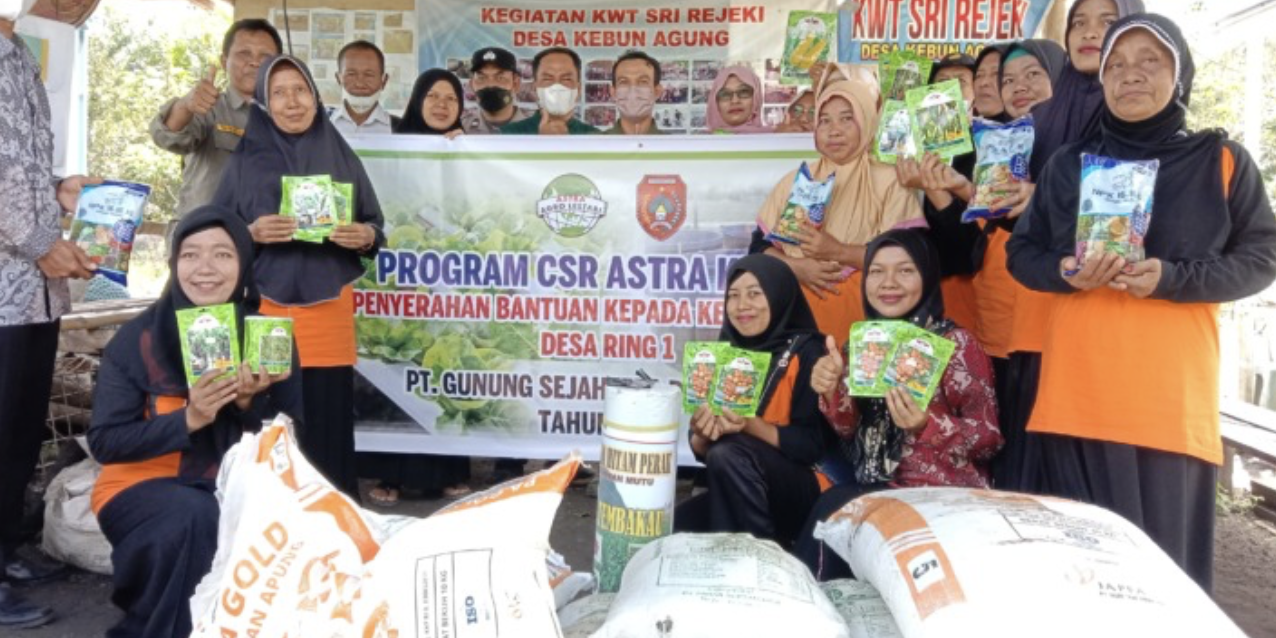 Pt Gspp Salurkan Program Csr Astra Kreatif Di Desa Kebun Agung Astra